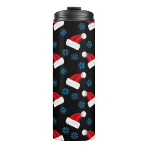 Bouteilles Isothermes Casquette de Noël personnalisé Père Noël de vaca