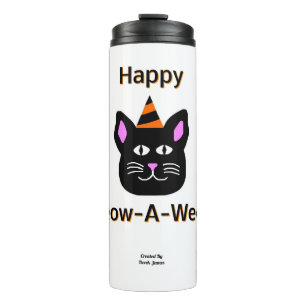 Bouteilles Isothermes Cat noir Meow-A-Ween Tumbler Thermique