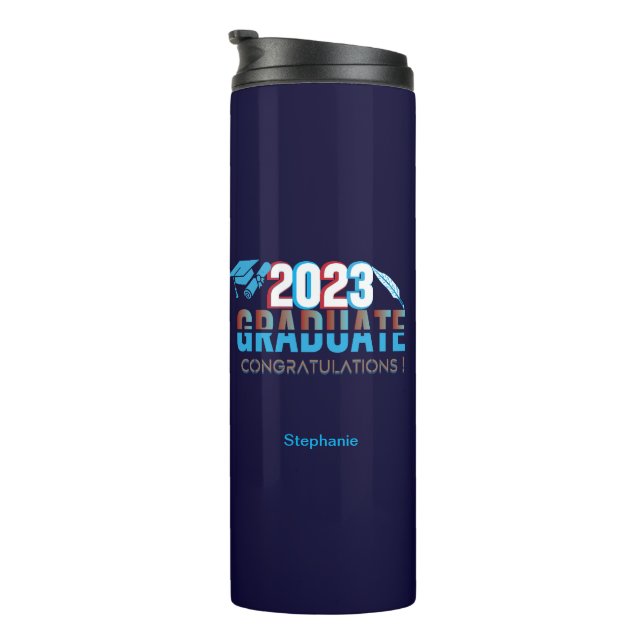 Bouteilles Isothermes Catégorie de 2023 diplômé Design (Tourné sur la droite)