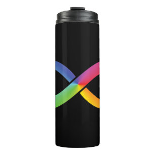 Bouteilles Isothermes Ce design d'infini arc-en-ciel peut symboliser tan