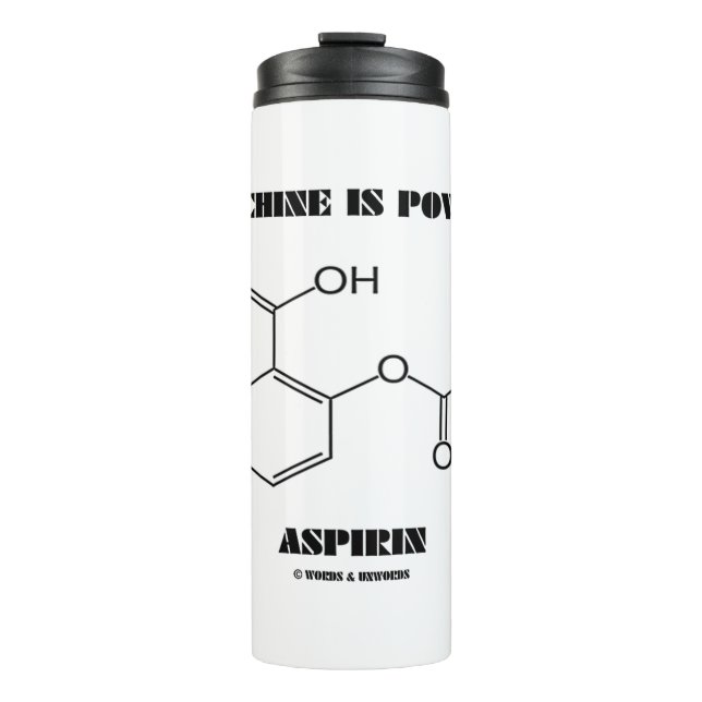 Bouteilles Isothermes Cette Machine Est Alimentée Par La Chimie Aspirine (Devant)
