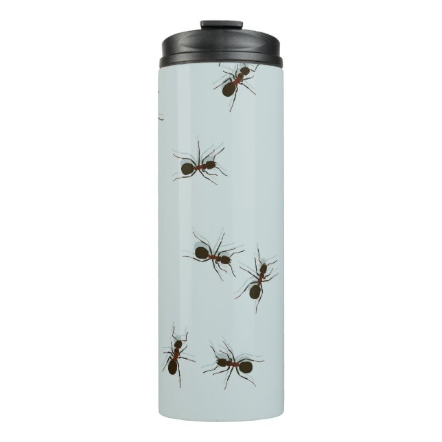 Bouteilles Isothermes Chaotique Red Ants Motif élégant (Devant)