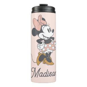 Bouteilles Isothermes Charme Douce Vintage Minnie Mouse à Points de Repè