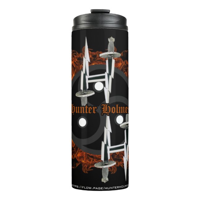 Bouteilles Isothermes Chasseur noir Holmes Tumbler thermique (Devant)