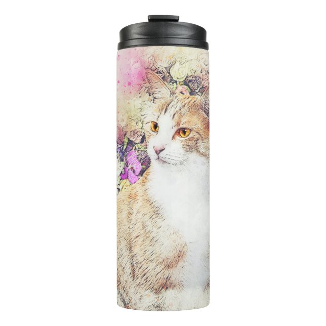 Bouteilles Isothermes Chat (Devant)