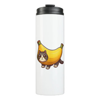 Bouteilles Isothermes Chat en costume de banane