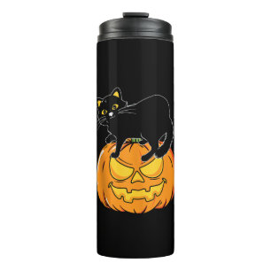 Bouteilles Isothermes Chat Halloween Éffrayant Kitten Lover Tricot Ou Tr