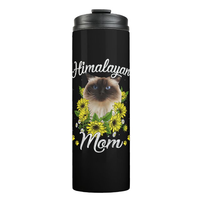 Bouteilles Isothermes Chat Maman Fête des mères Cadeaux tournesol Himala (Devant)