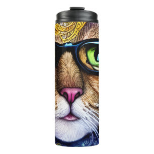 Bouteilles Isothermes Chat nerd