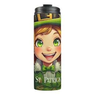 Bouteilles Isothermes Cheerful Leprechaun - Saint Patrick's Day Lucky Ch