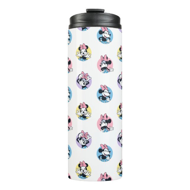 Bouteilles Isothermes Cheerful Minnie Mouse Polka Dot Pattern (Devant)