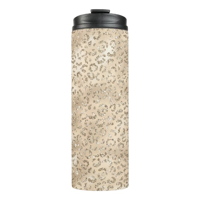Bouteilles Isothermes Cheetah Leopard Skin Imprimer Motif Animal (Devant)
