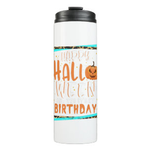 Bouteilles Isothermes Chemise cadeau d'anniversaire d'Halloween, Anniver