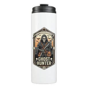 Bouteilles Isothermes Chemise de chasseur de fantômes design Halloween R