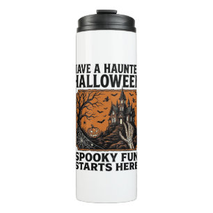 Bouteilles Isothermes Chemise Halloween ensorcelée Conception de fête vi