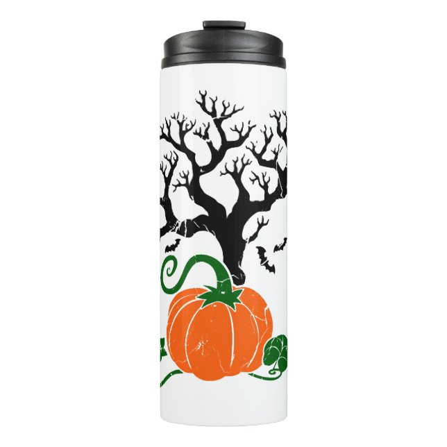 Bouteilles Isothermes Chemises d'automne de l'arbre d'Halloween Sweatshi (Devant)