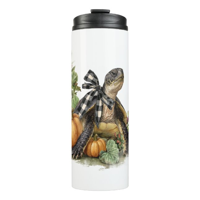 Bouteilles Isothermes Chemises de mer Animaux Citrouille d'automne (Devant)