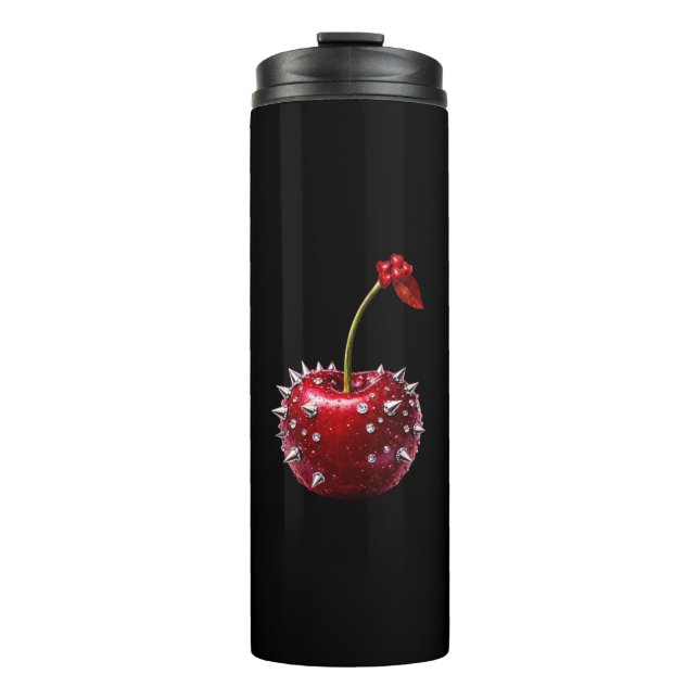 Bouteilles Isothermes Cherry Rock Style Stainless Steel Flask (Devant)