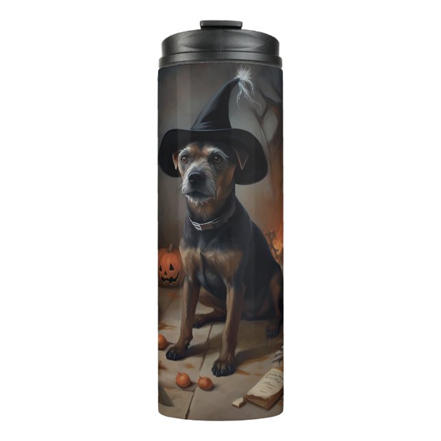 Bouteilles Isothermes Chesapeake Bay Terrier Citrouille Halloween effray (Devant)