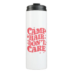 Bouteilles Isothermes Cheveux de camping, on s'en fiche, filles de campi