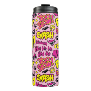 Bouteilles Isothermes Chibi Comic Phases et Logos Motif