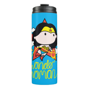 Bouteilles Isothermes Chibi Wonder Woman Voler Avec Lasso