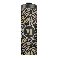 Chic Monogramme Zebra Print