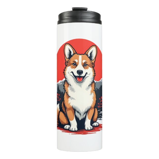 Bouteilles Isothermes Chien Akita Inu (Devant)