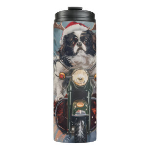 Bouteilles Isothermes Chien Chin japonais équitation moto Noël