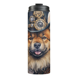 Bouteilles Isothermes Chien Chow Chow Steampunk