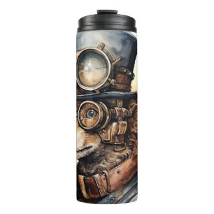 Bouteilles Isothermes Chien Steampunk Caniche
