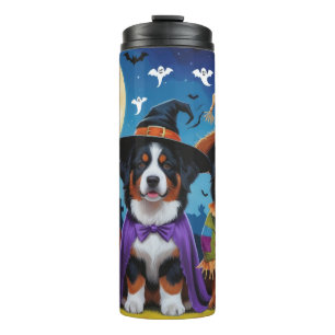 Bouteilles Isothermes Chiens de Montagne Bernese Citrouille Halloween Dr