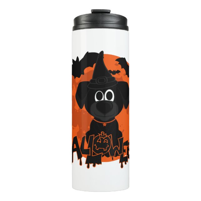 Bouteilles Isothermes Chiens de t-shirt Halloween (Devant)