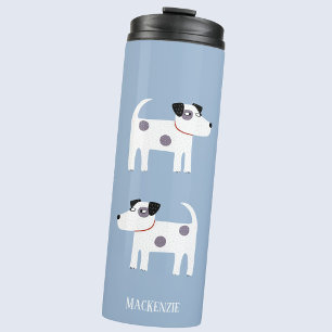Bouteilles Isothermes Chiens Jack Russell Terrier Nom personnalisé