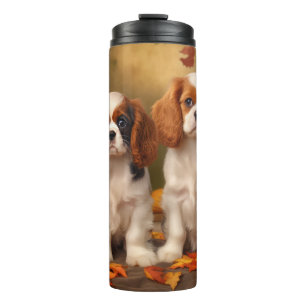 Bouteilles Isothermes Chiots Cavalier King Charles Spaniel Automne Citro
