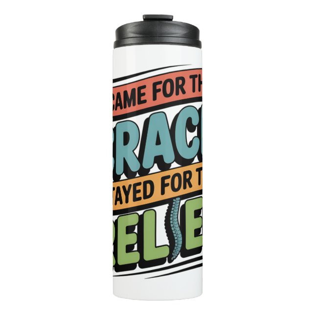 Bouteilles Isothermes Chiropractor Retour Secours Funny Cadeau (Devant)