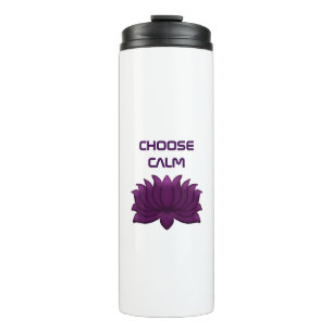 Bouteilles Isothermes Choisissez Fleur de Lotus Violet Calme 