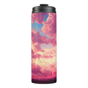 Bouteilles Isothermes Ciel rose céleste