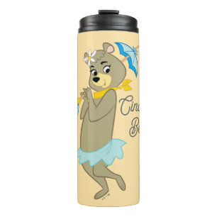 Bouteilles Isothermes Cindy Bear tenant le parasol