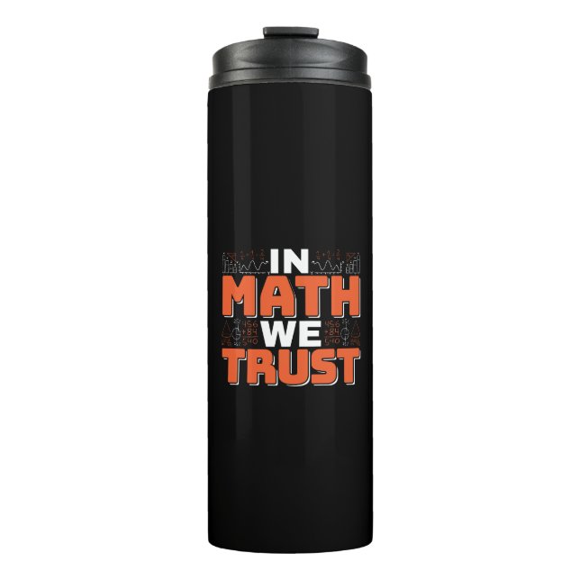 Bouteilles Isothermes Citation d'enseignant en mathématiques - En mathém (Devant)