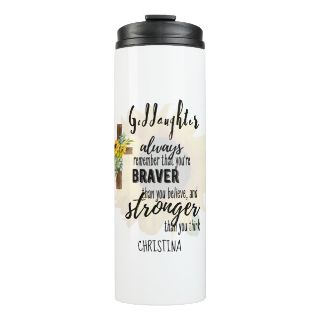 Bouteilles Isothermes Citation motivationnelle de l'adolescent GODDAUGHT (Devant)