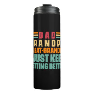 Bouteilles Isothermes Citations grand-père Papa Grand Grand Papi