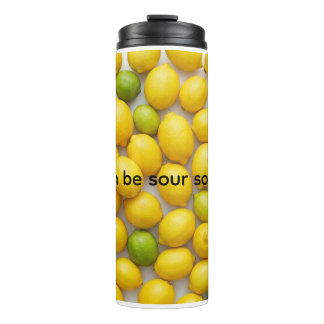 Bouteilles Isothermes citrons et citrons verts