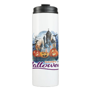 Bouteilles Isothermes Citrouille d'Halloween