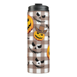 Bouteilles Isothermes Citrouille d'Halloween de Jack O' Lantern