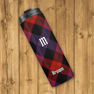 Bouteilles Isothermes Clan Brown Tartan