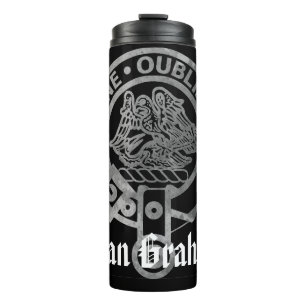 Bouteilles Isothermes Clan Graham Crest Badge Tumbler thermique