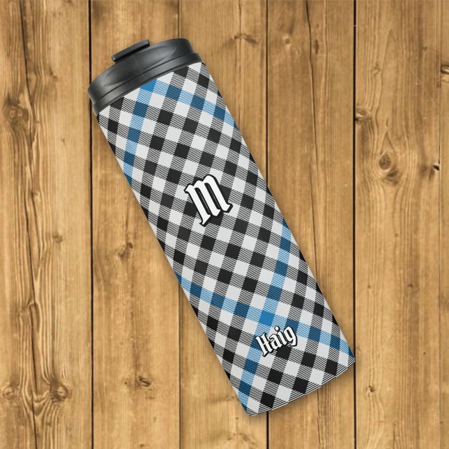 Bouteilles Isothermes Clan Haig Check Tartan (Créateur téléchargé)