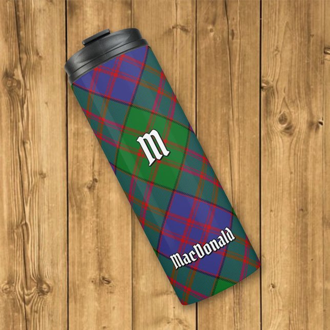 Bouteilles Isothermes Clan MacDonald Tartan Tumbler thermique (Créateur téléchargé)