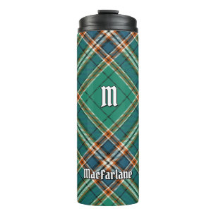 Bouteilles Isothermes Clan MacFarlane Tartan de chasse antique